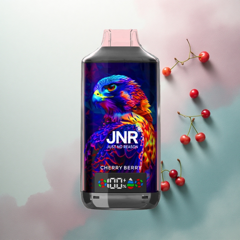 JNR Falcon X 18000 Cherry Berry Dual Mesh 750mAh 5% Nicotine