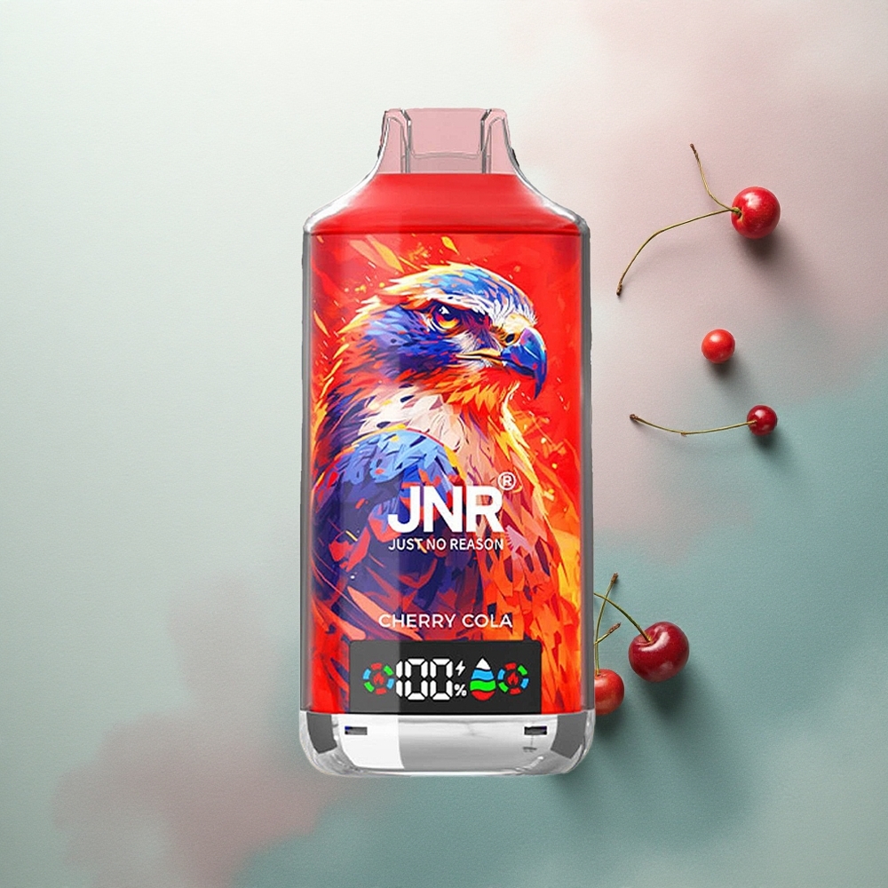 JNR Falcon X 18000 Cherry Reason Dual Mesh 750mAh 24ml 5% Nicotine