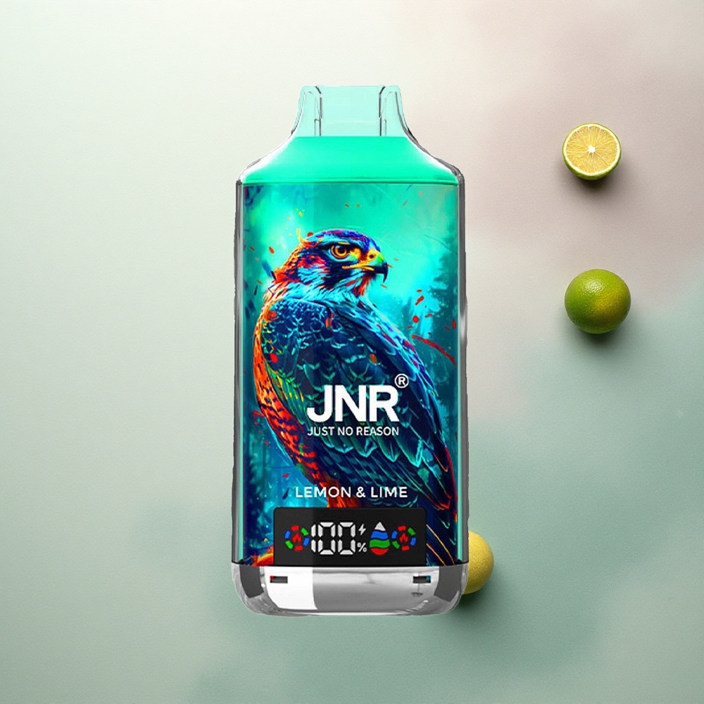 JNR Falcon X 18000 Lemon Lime 750mAh 24ml Dual Mesh Coil 5% Nicotine