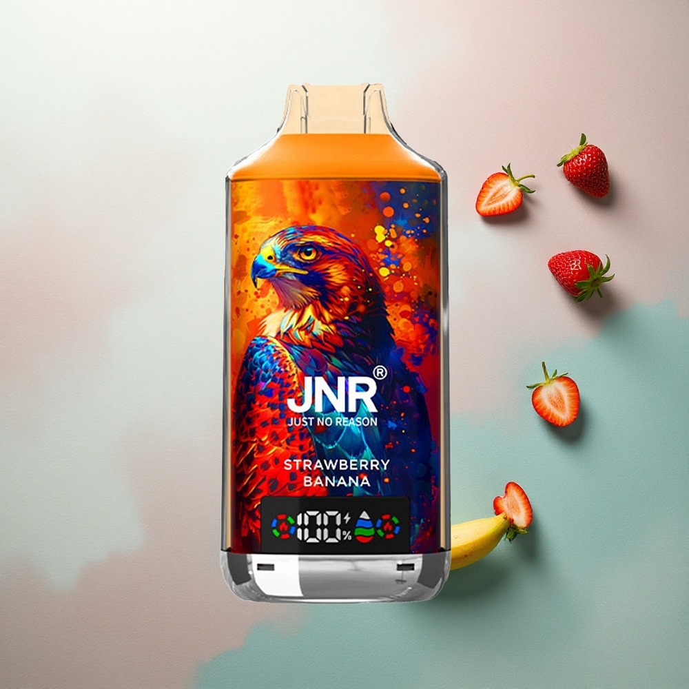 JNR Falcon X 18000 Strawberry Banana 24ml Dual Mesh 750mAh