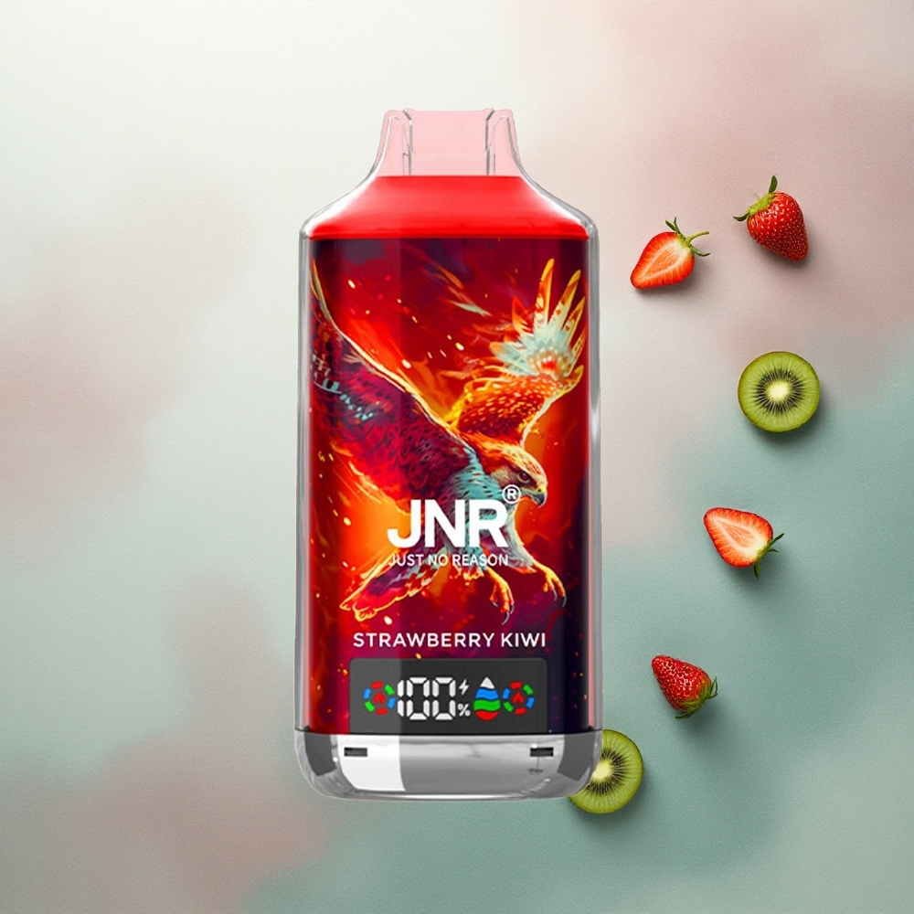 JNR Falcon X 18000 Strawberry Kiwi 750mAh 24ml Dual Mesh Coil