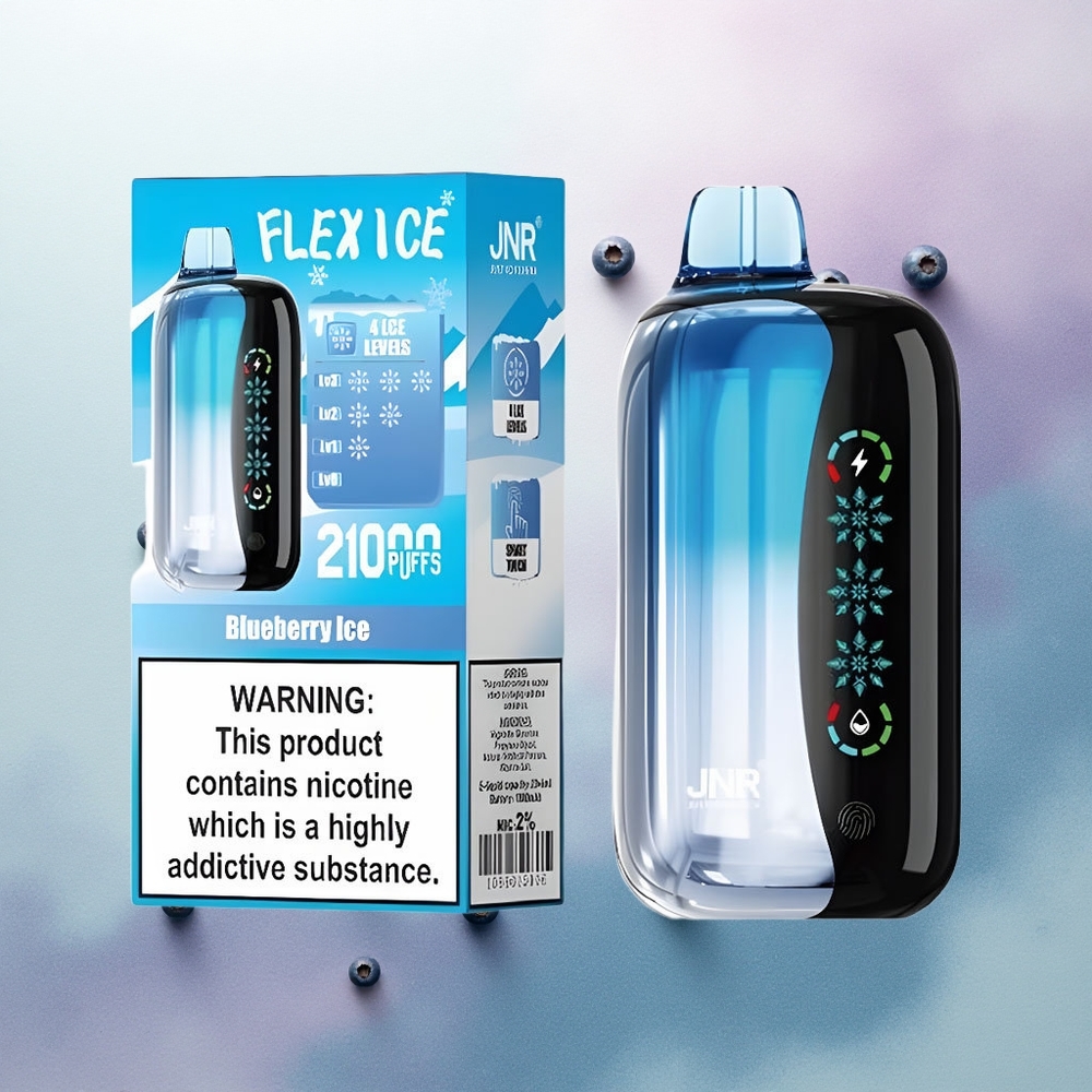 JNR Flex Ice 21000 Blueberry Ice Adjustable Airflow 1000mAh