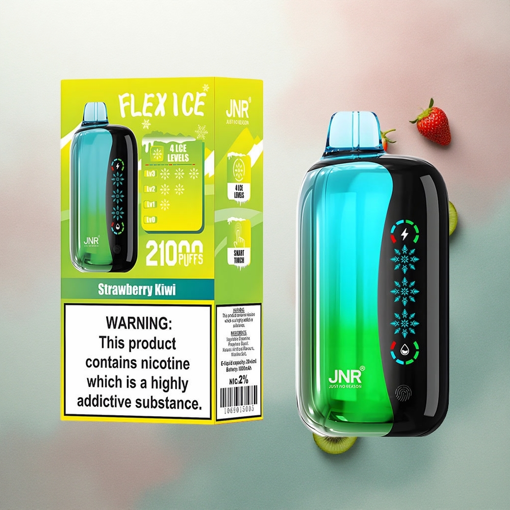 JNR Flex Ice 21000 Strawberry Kiwi Ice Adjustable 1000mAh