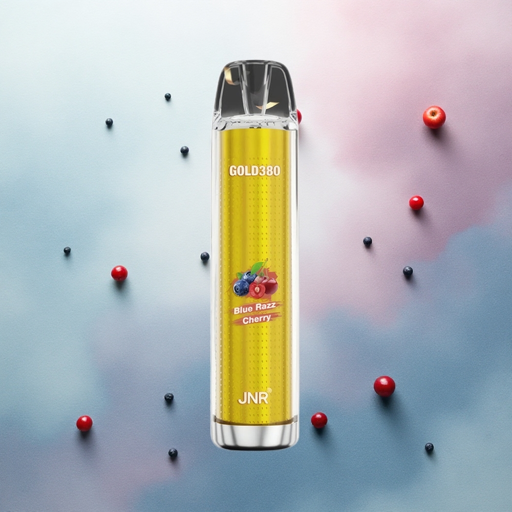 JNR Gold380 6000 Blue Razz Cherry 1500mAh 0% Nicotine