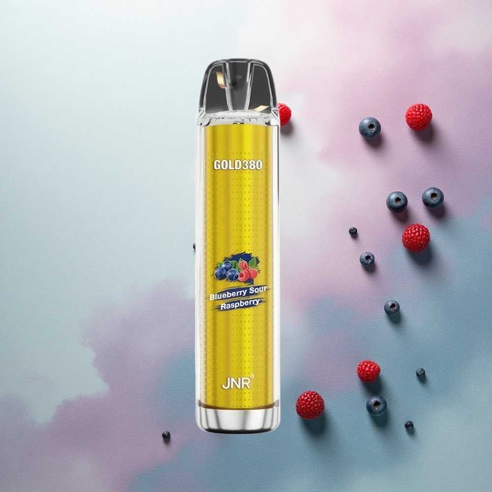 JNR Gold380 6000 Blueberry Sour Raspberry 1500mAh 0% Nicotine