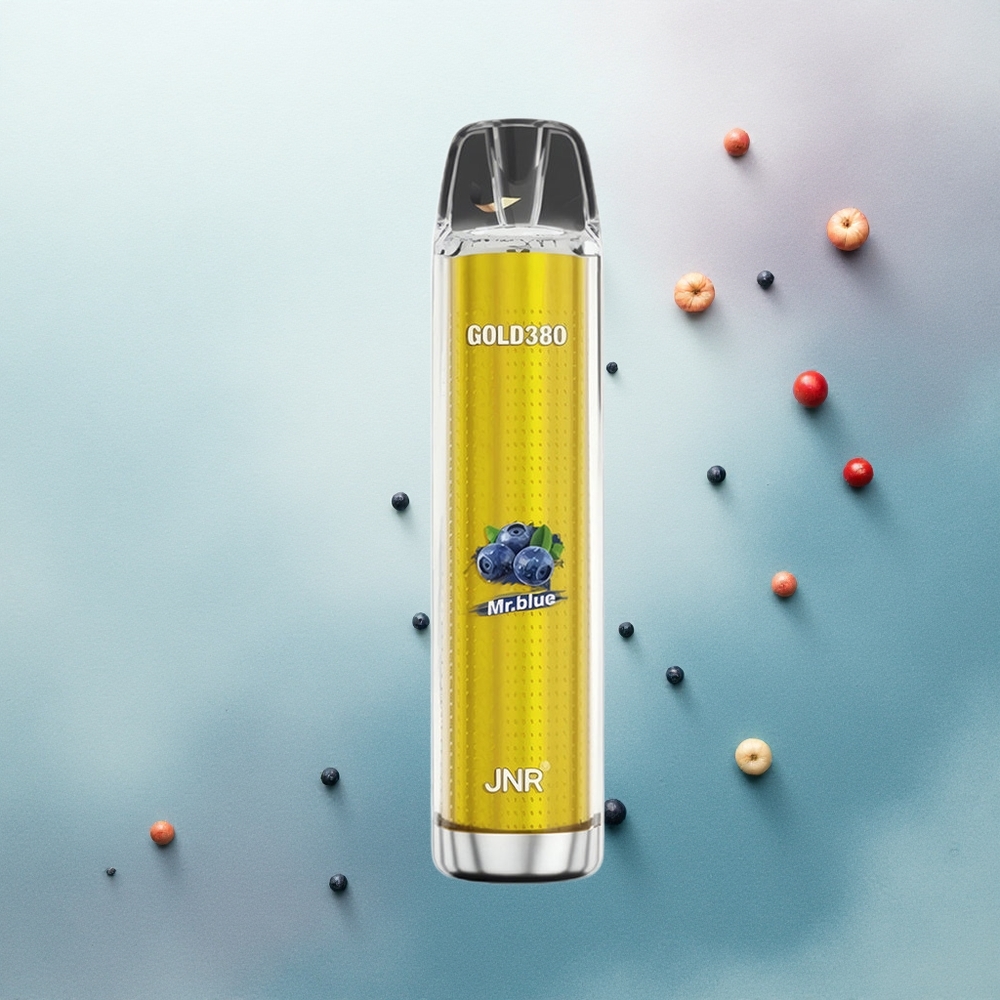 JNR Gold380 6000 Mr Blue Disposable Vape 1500mAh 13ml Nicotine 0% 2% 5%