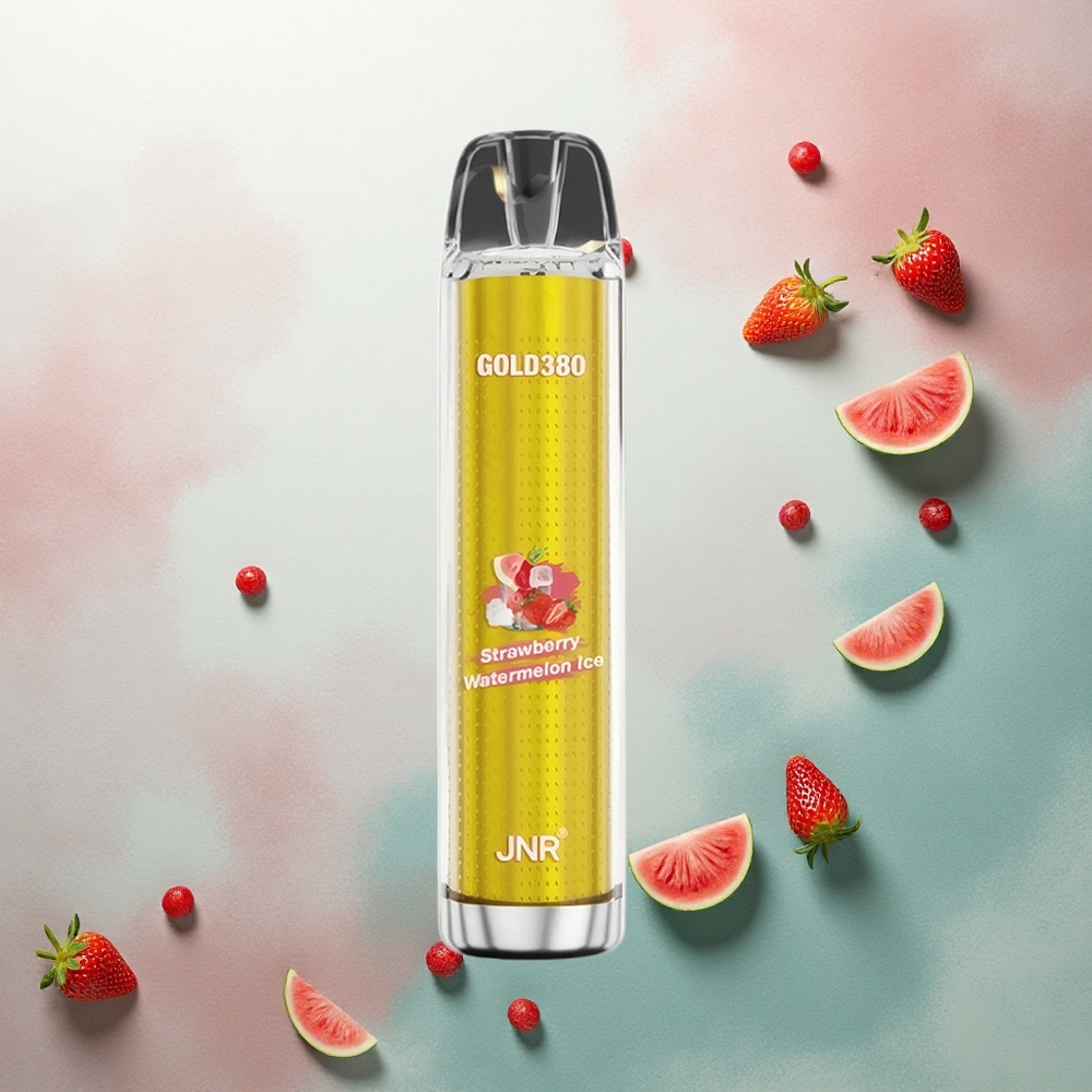 JNR Gold380 6000 Strawberry Watermelon Ice 1500mAh 0% Nicotine