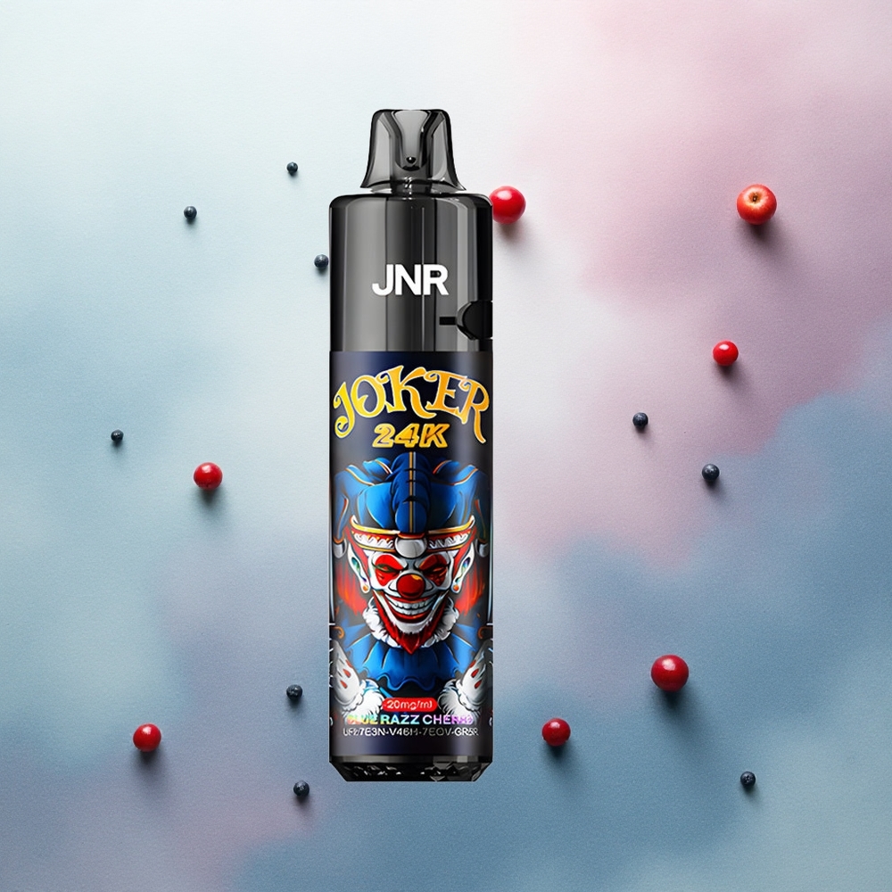 JNR Joker 24K Blue Razz Cherry 800mAh Visible E-liquid
