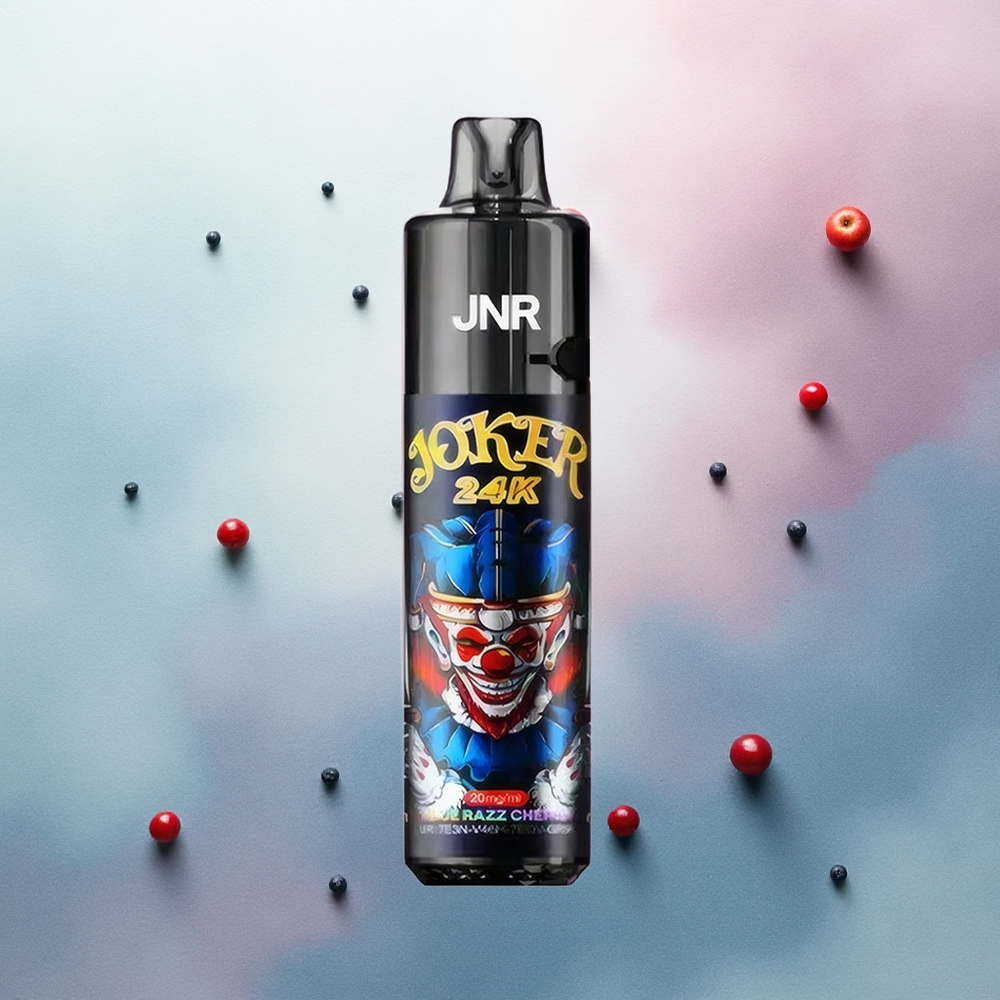 JNR Joker 24K Blue Razz Cherry 800mAh Visible E-liquid