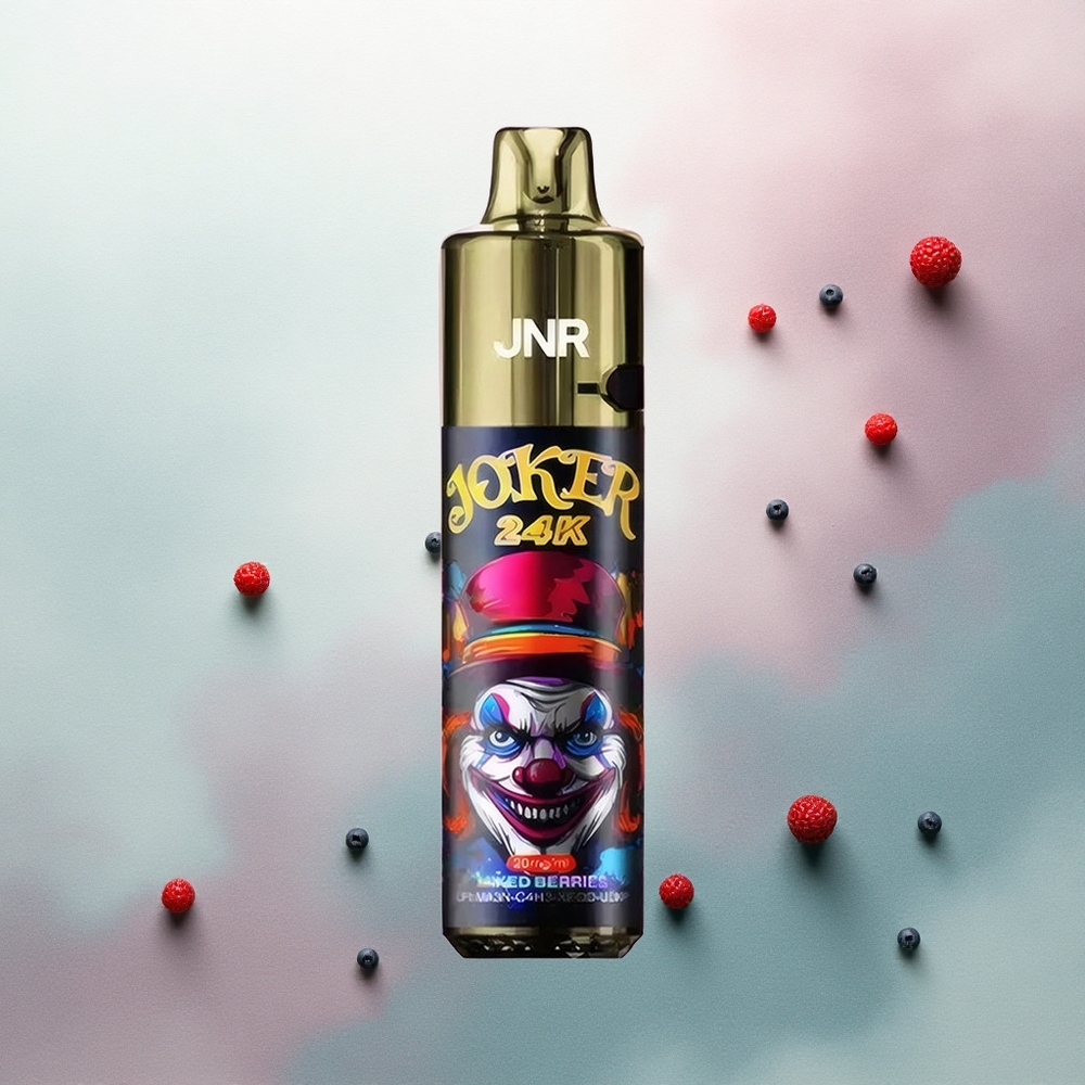JNR Joker 24K Mixed Berries Refillable 800mAh 2% Nicotine