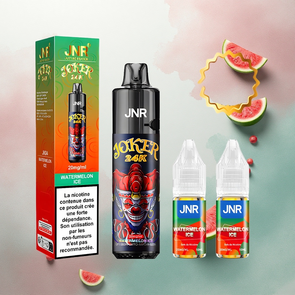 JNR Joker 24K Watermelon Ice Refillable Pod 800mAh 2% Nicotine