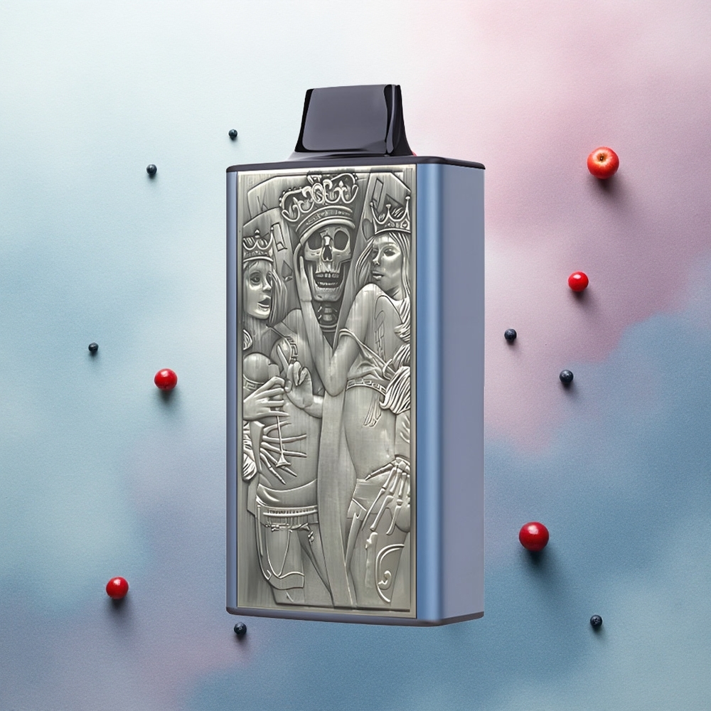 JNR Mega Box 25000 Blue Razz Cherry Dual Mesh 2% Nicotine 850mAh