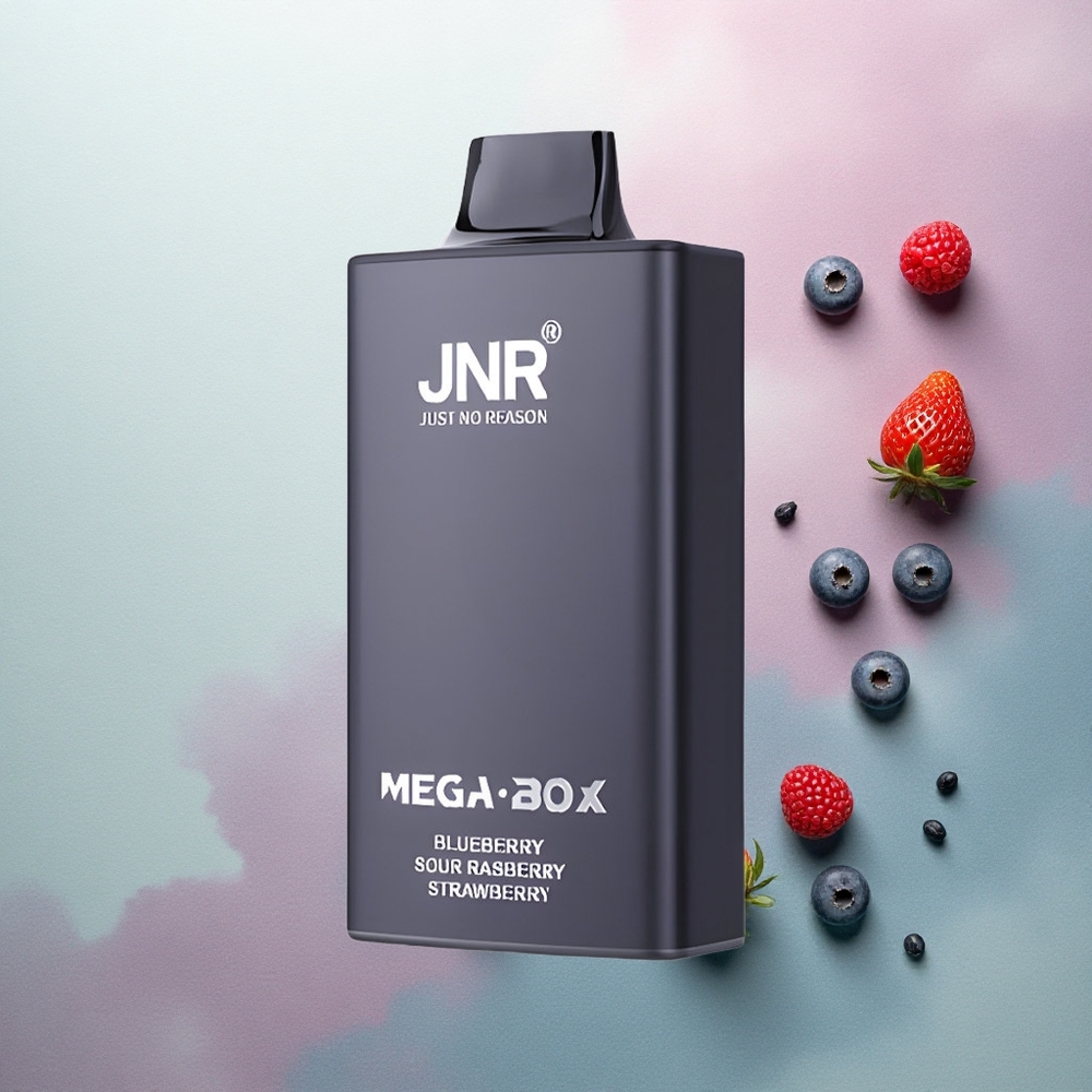 JNR Mega Box 25000 Blueberry Sour Raspberry Strawberry 30ml 850mAh 2% Nicotine