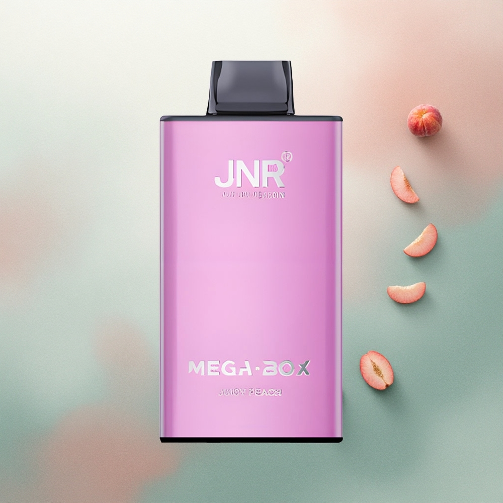JNR Mega Box 25000 Juicy Peach 850mAh Dual Mesh 2% Nicotine