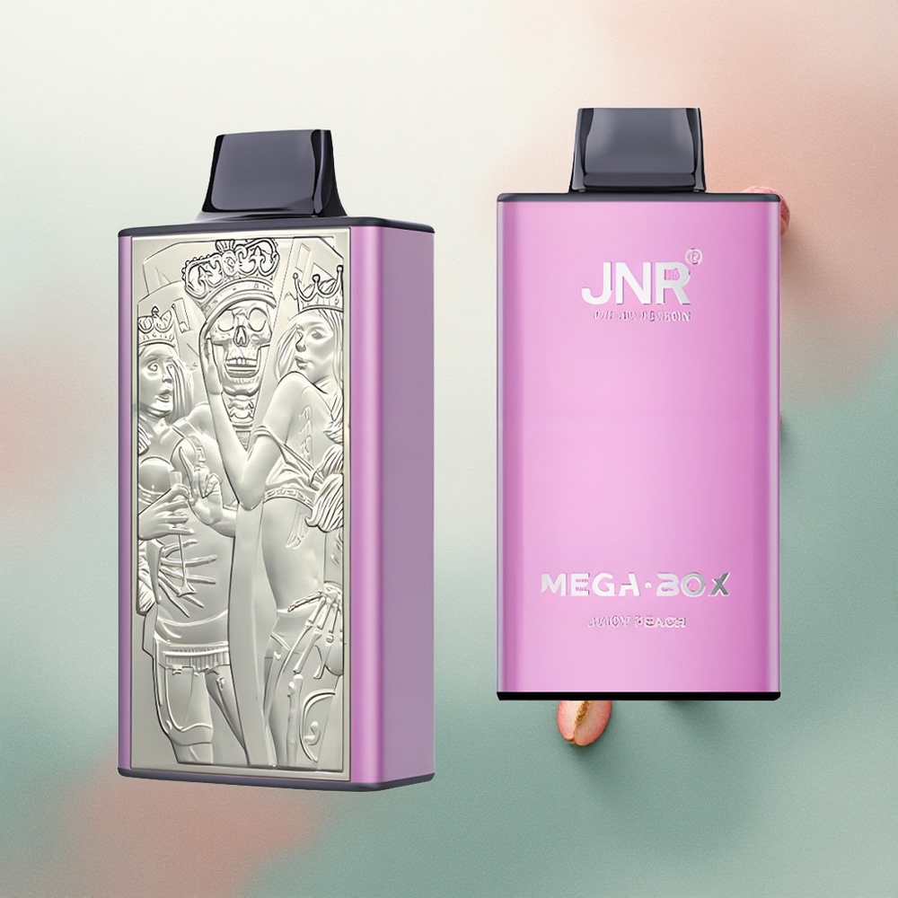 JNR Mega Box 25000 Juicy Peach 850mAh Dual Mesh 2% Nicotine