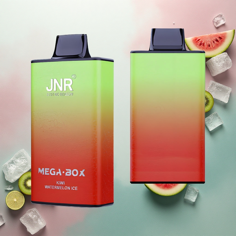 JNR Mega Box 25000 Kiwi Watermelon Ice Dual Mesh Coil 30ml E-liquid 850mAh