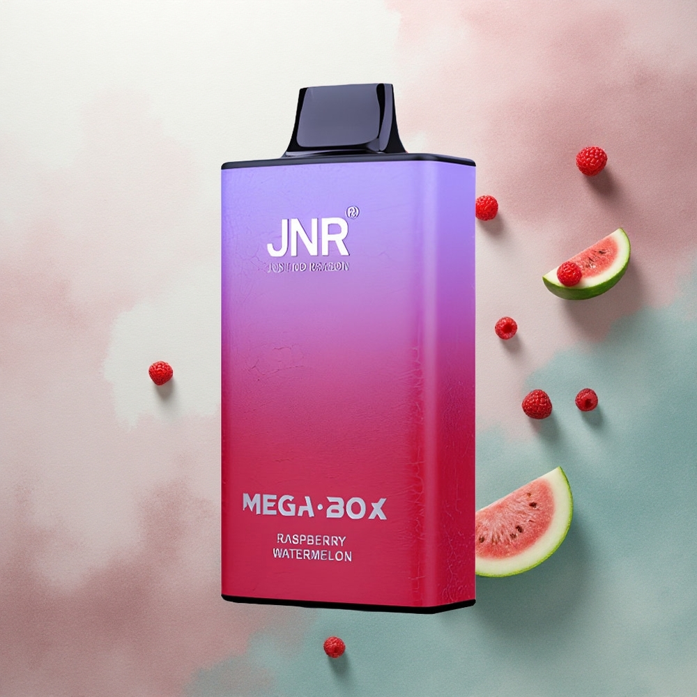 JNR Mega Box 25000 Raspberry Watermelon 30ml Dual Mesh 850mAh
