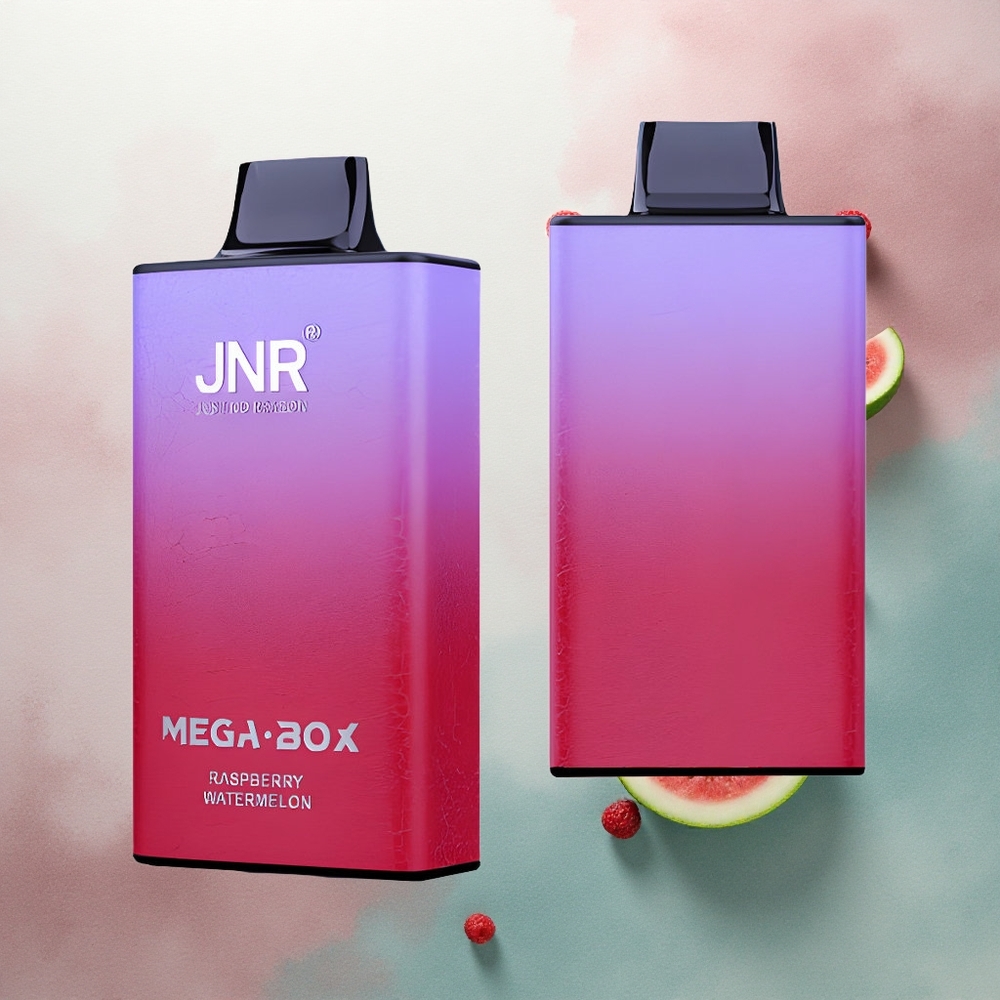 JNR Mega Box 25000 Raspberry Watermelon 30ml Dual Mesh 850mAh