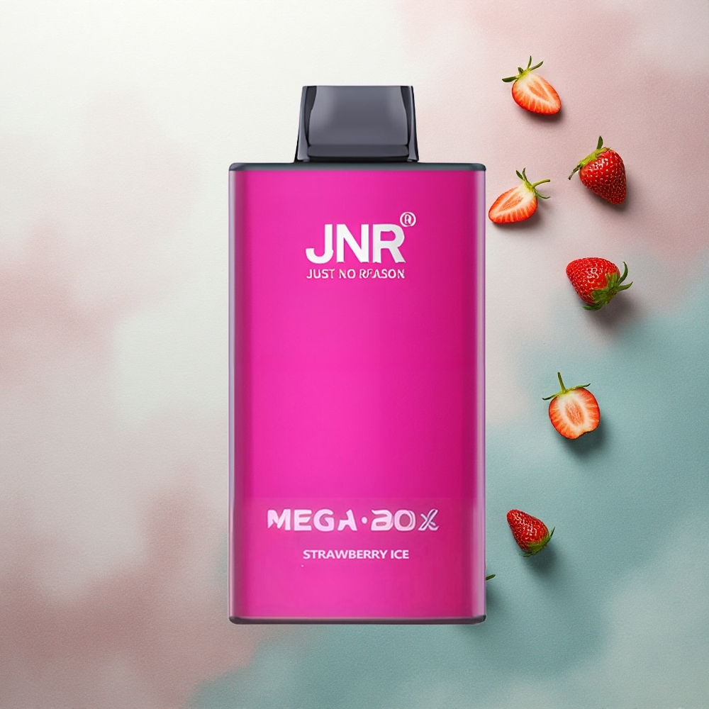 JNR Mega Box 25000 Strawberry Ice 30ml 850mAh 2% Nicotine