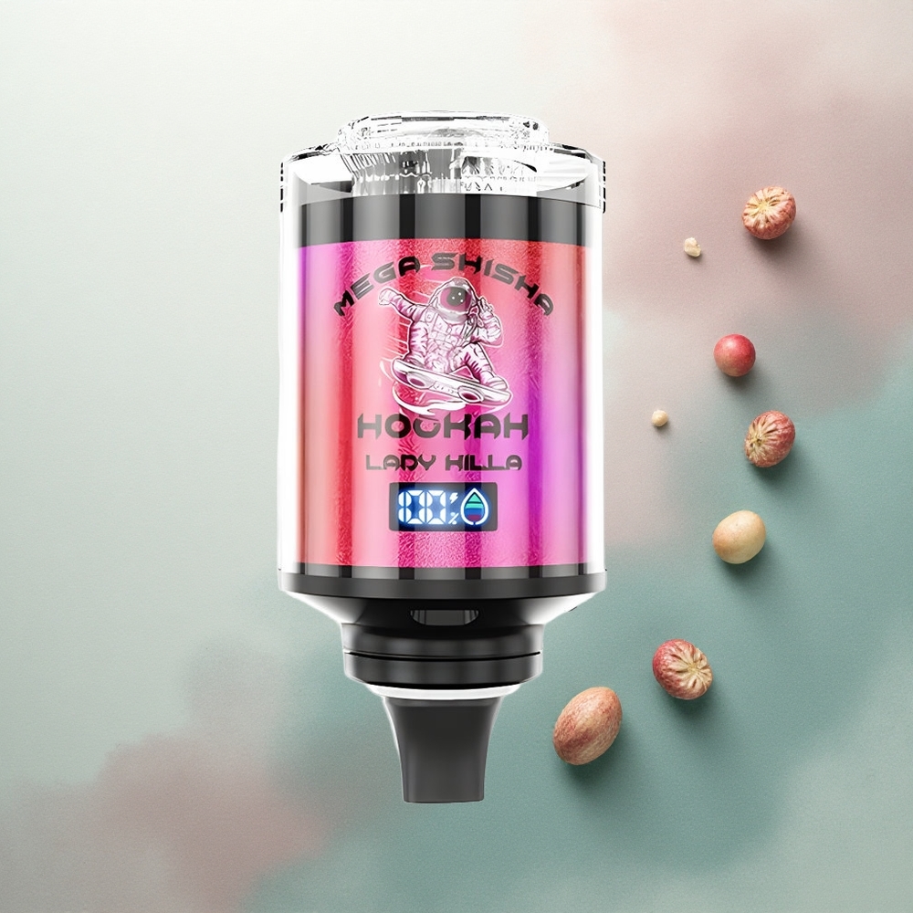 JNR Mega Shisha Hookah 100K Lady Killa 60ml 2200mAh 2% Nicotine