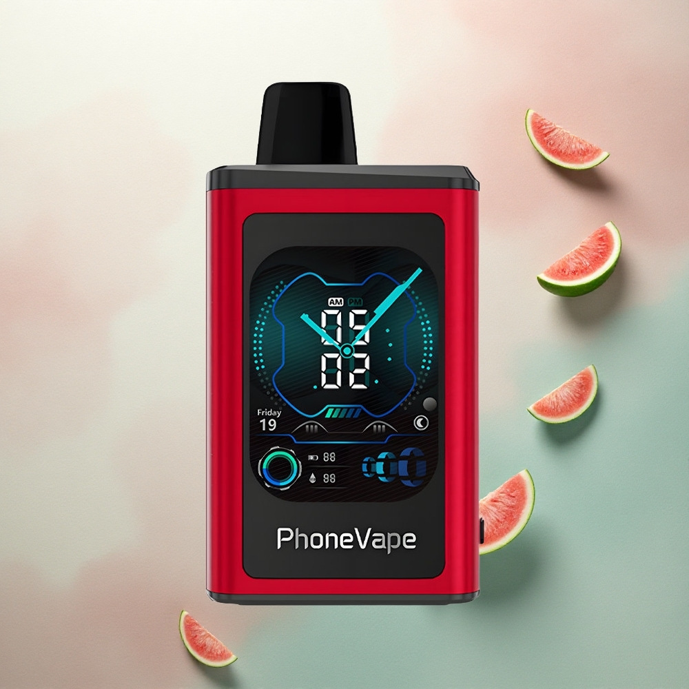 JNR PhoneVape 30000 Peach Mango Watermelon 850mAh Type-C 5% Nicotine