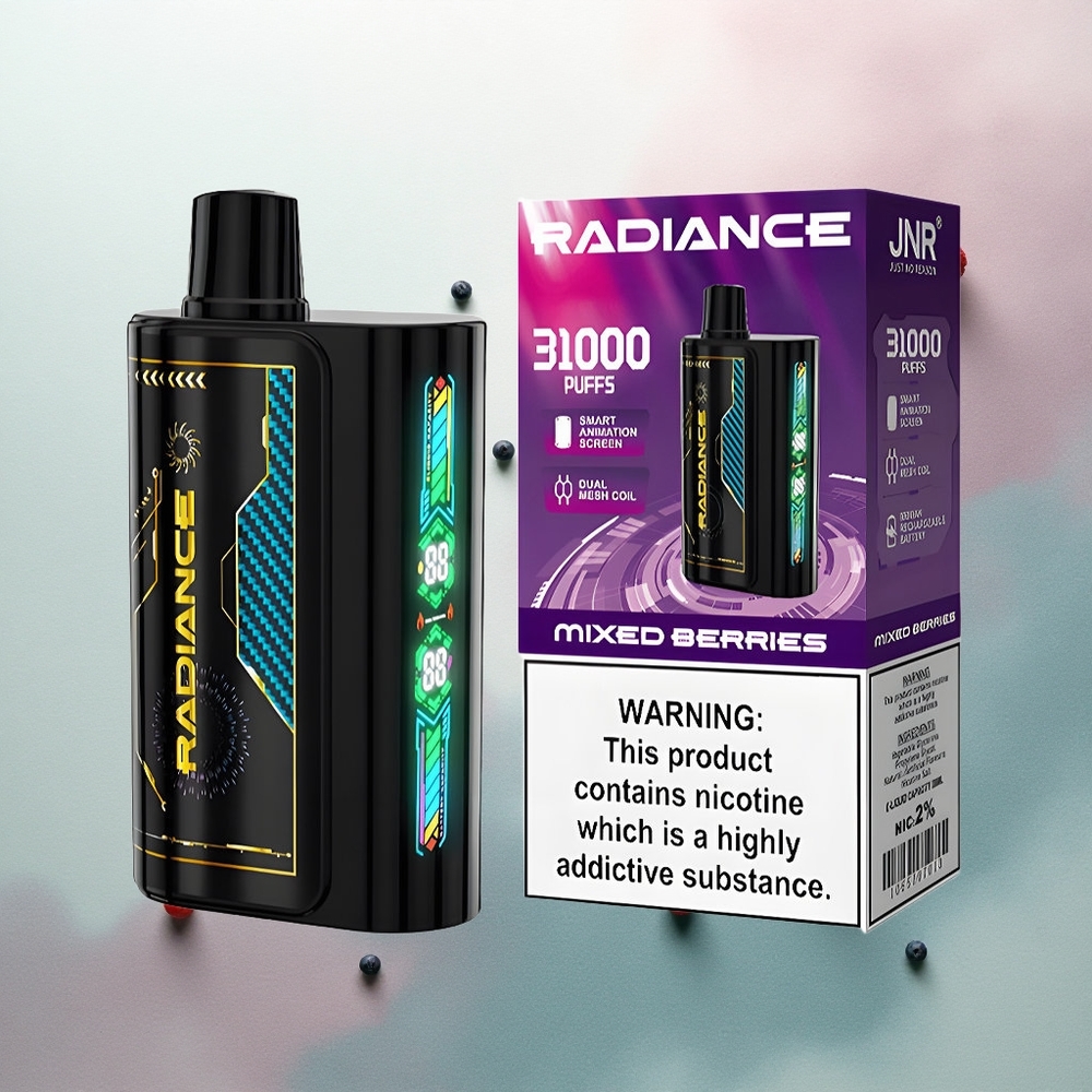 JNR Radiance 31000 Mixed Berries Dual Mesh 2% Nicotine 950mAh