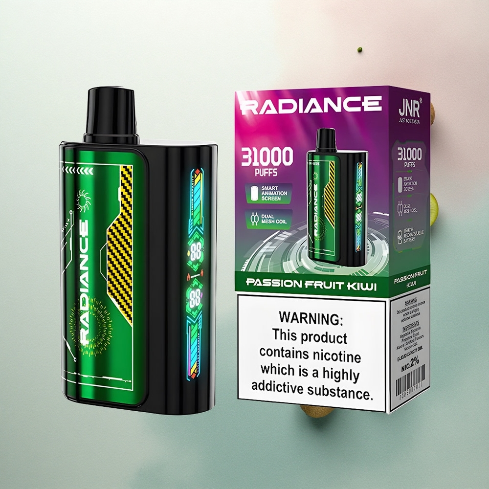 JNR Radiance 31000 Passion Fruit Kiwi Dual Mesh 950mAh 2% Nicotine