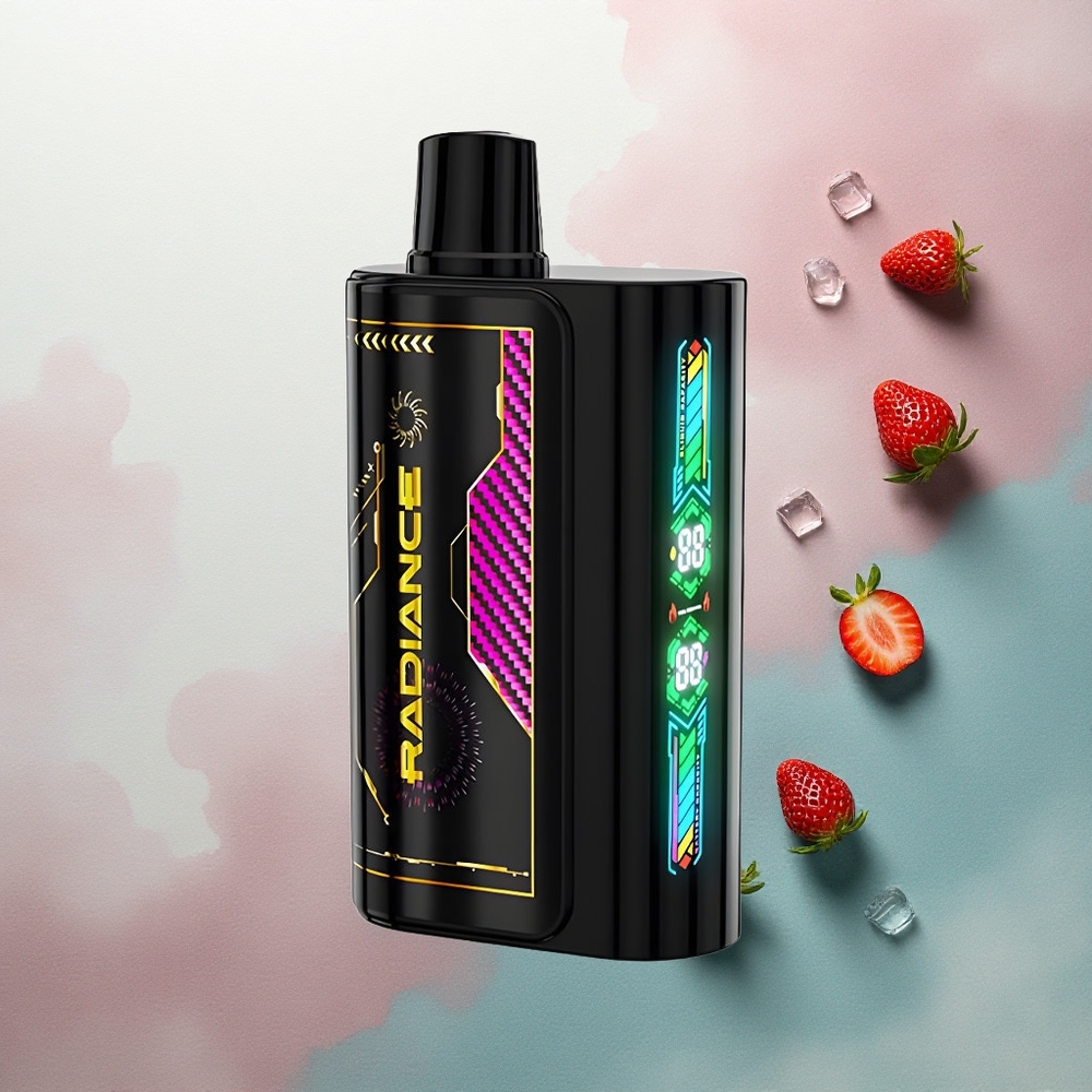 JNR Radiance 31000 Strawberry Ice 28ml Dual Mesh 950mAh