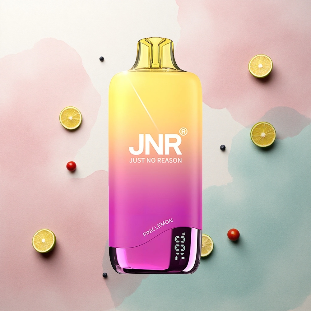 JNR Rainbow 10500 Pink Lemon 600mAh 18ml Nicotine 0% 2% 5%