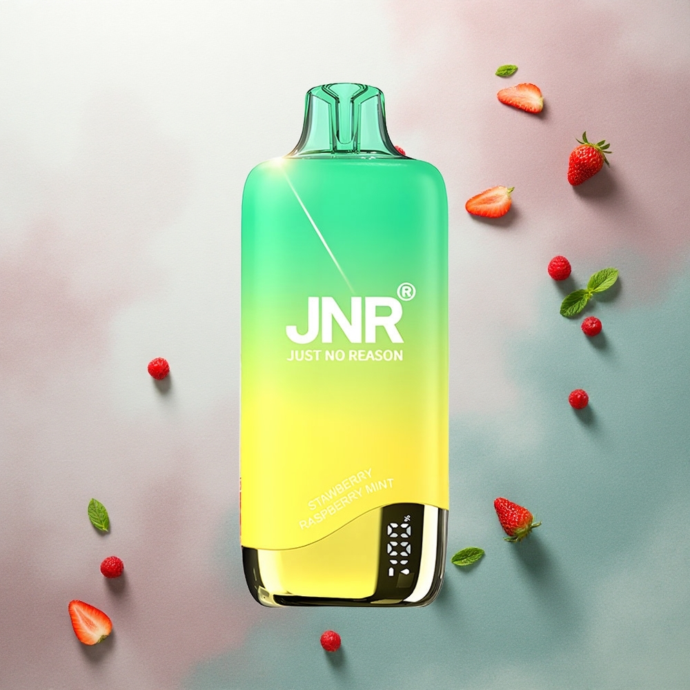 JNR Rainbow 10500 Strawberry Raspberry Mint 600mAh 18ml 5% Nicotine