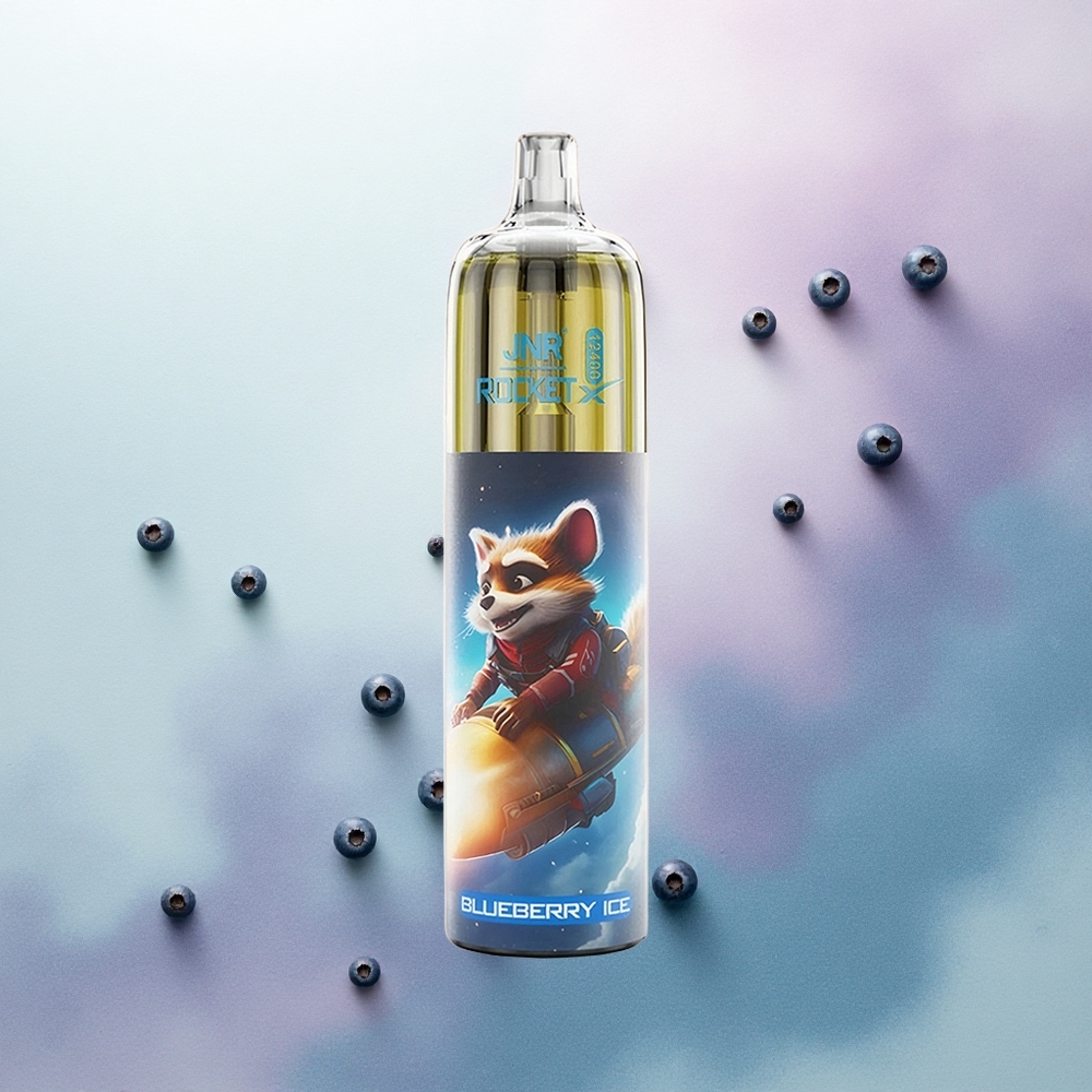 JNR Rocket-X 12400 Blueberry Ice Adjustable Airflow 850mAh