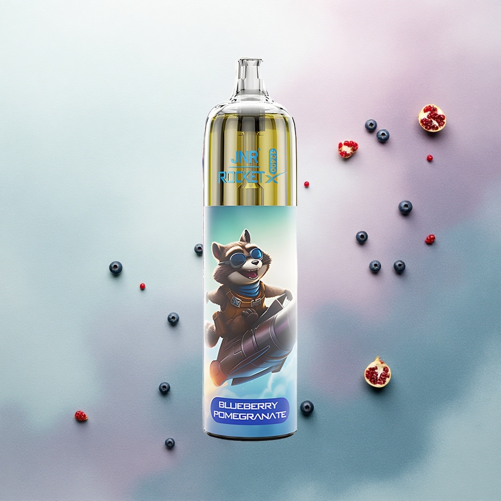 JNR Rocket-X 12400 Blueberry Pomegranate 850mAh Adjustable Airflow