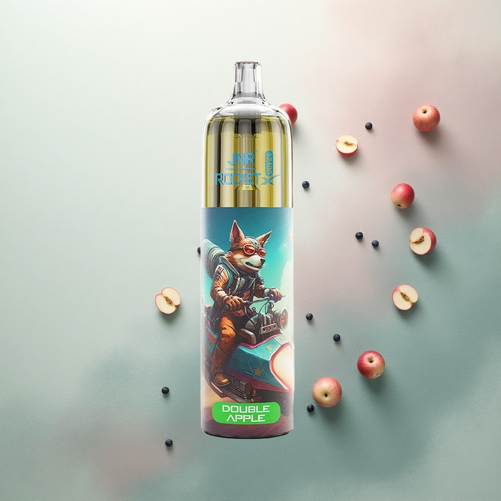 JNR Rocket-X 12400 Double Apple RGB Mesh 850mAh 25ml