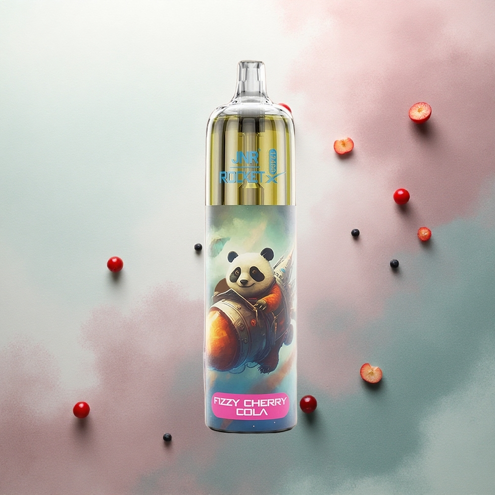 JNR Rocket-X 12400 Fizzy Cherry Cola with RGB Lights and 850mAh Battery