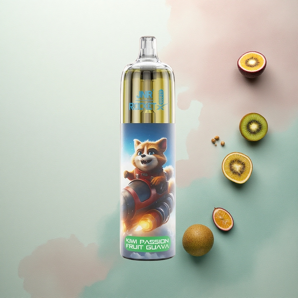 JNR Rocket-X 12400 Kiwi Passion Fruit Guava Adjustable Airflow RGB 850mAh