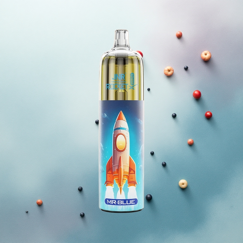 JNR Rocket-X 12400 Mr Blue Adjustable Airflow 850mAh Nicotine 0% 2% 5%