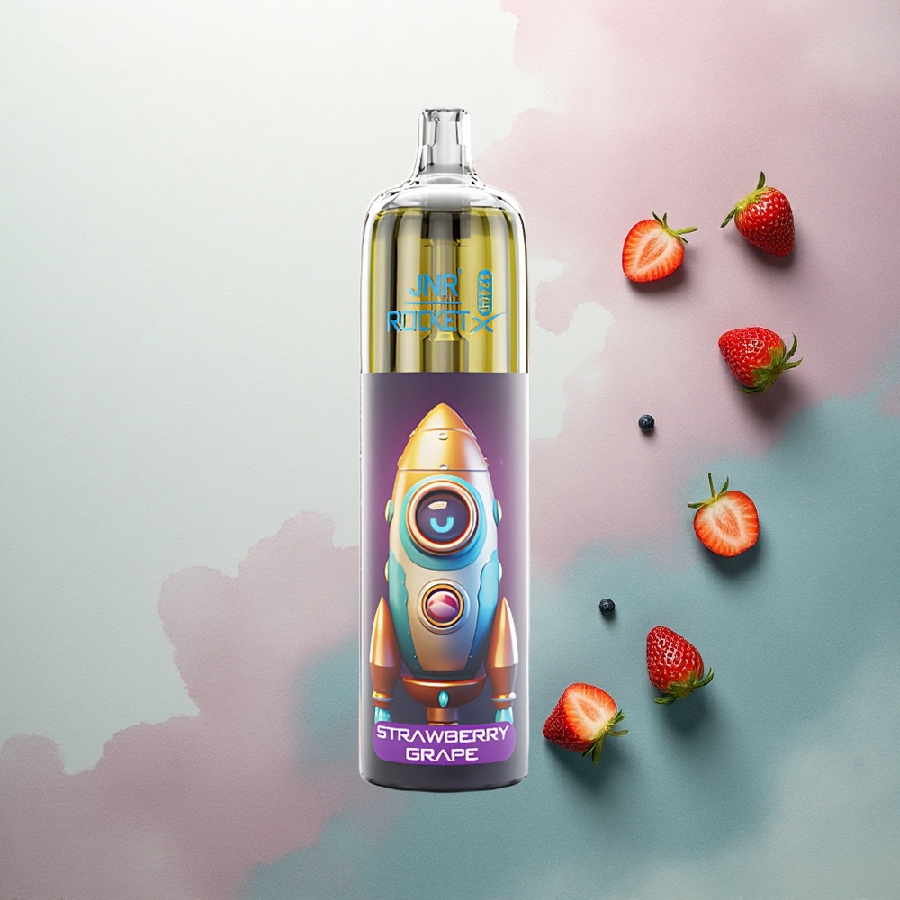 JNR Rocket-X 12400 Strawberry Grape Adjustable Airflow RGB 850mAh