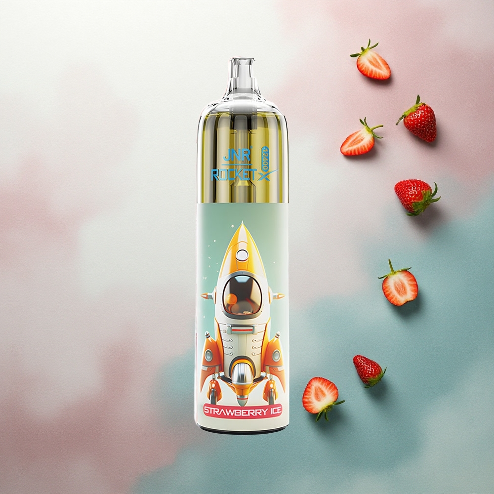 JNR Rocket-X 12400 Strawberry Ice with RGB Lights and 850mAh