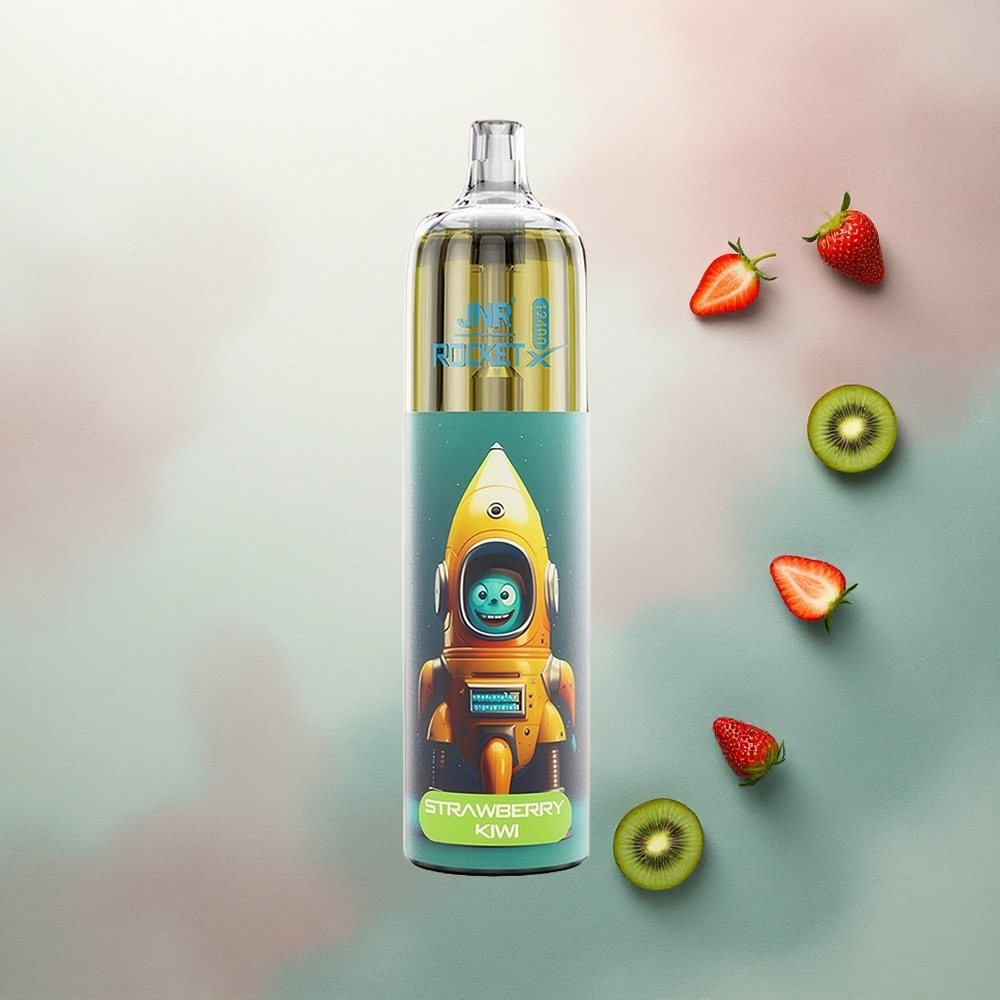 JNR Rocket-X 12400 Strawberry Kiwi Adjustable Airflow 850mAh RGB