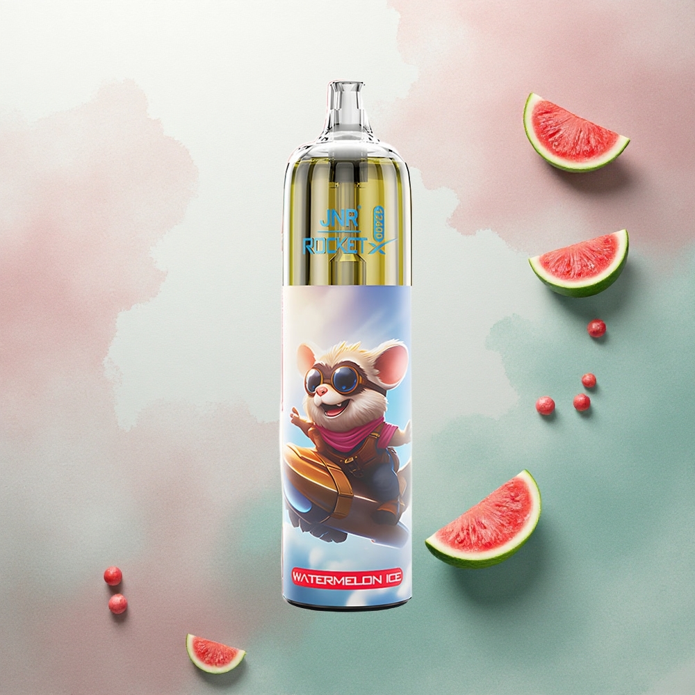 JNR Rocket-X 12400 Watermelon Ice Mesh Coil 850mAh