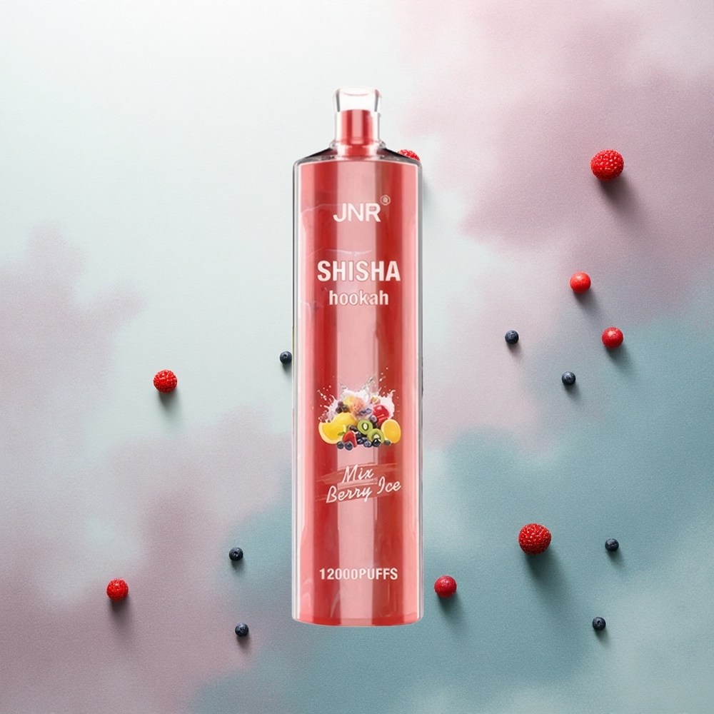 JNR Shisha Hookah 12000 Berry Ice 750mAh 24ml 0% Nicotine
