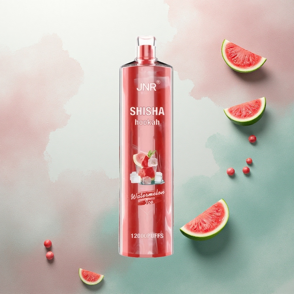 JNR Shisha Hookah 12000 Watermelon Ice 750mAh 24ml 0% Nicotine
