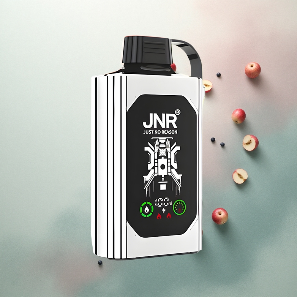 JNR Shisha Hookah Box 20500 Double Apple HD Display Dual Mesh Coil 25ml