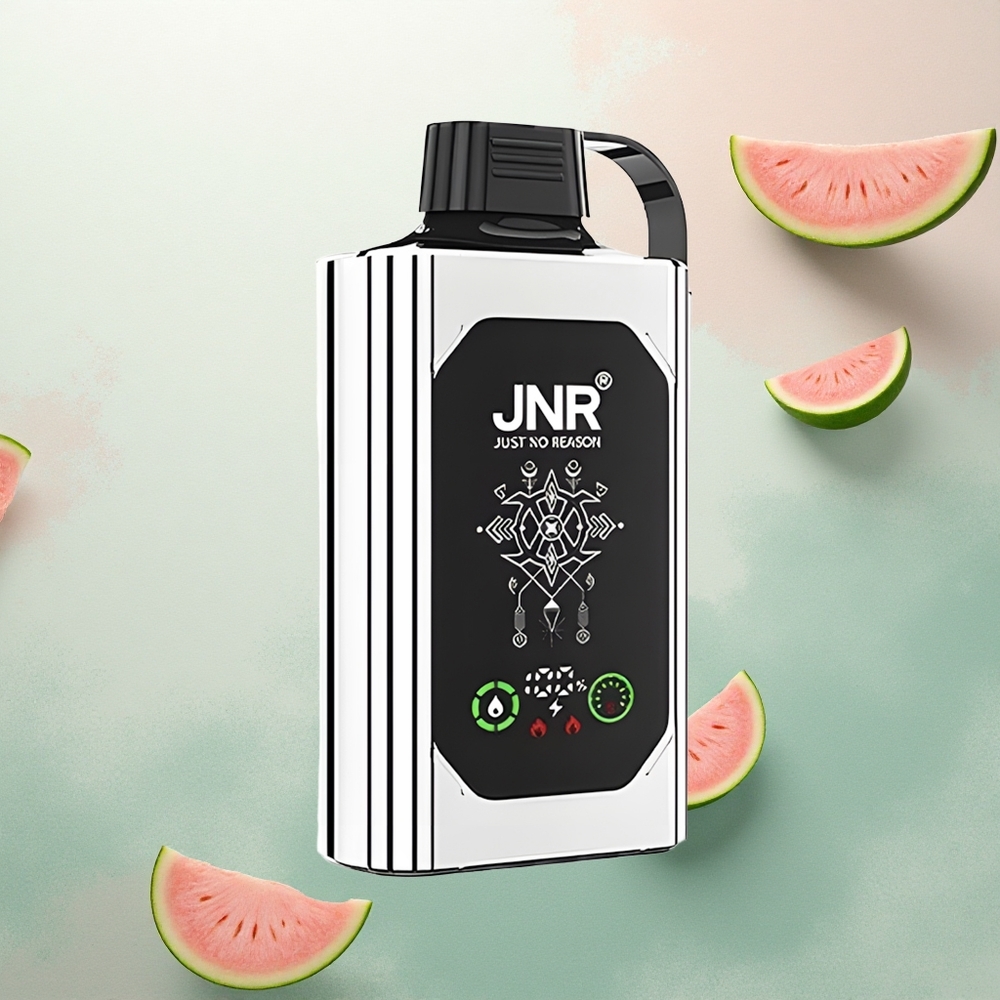JNR Shisha Hookah Box 20500 Double Melon Mint 25ml Dual Mesh 1000mAh