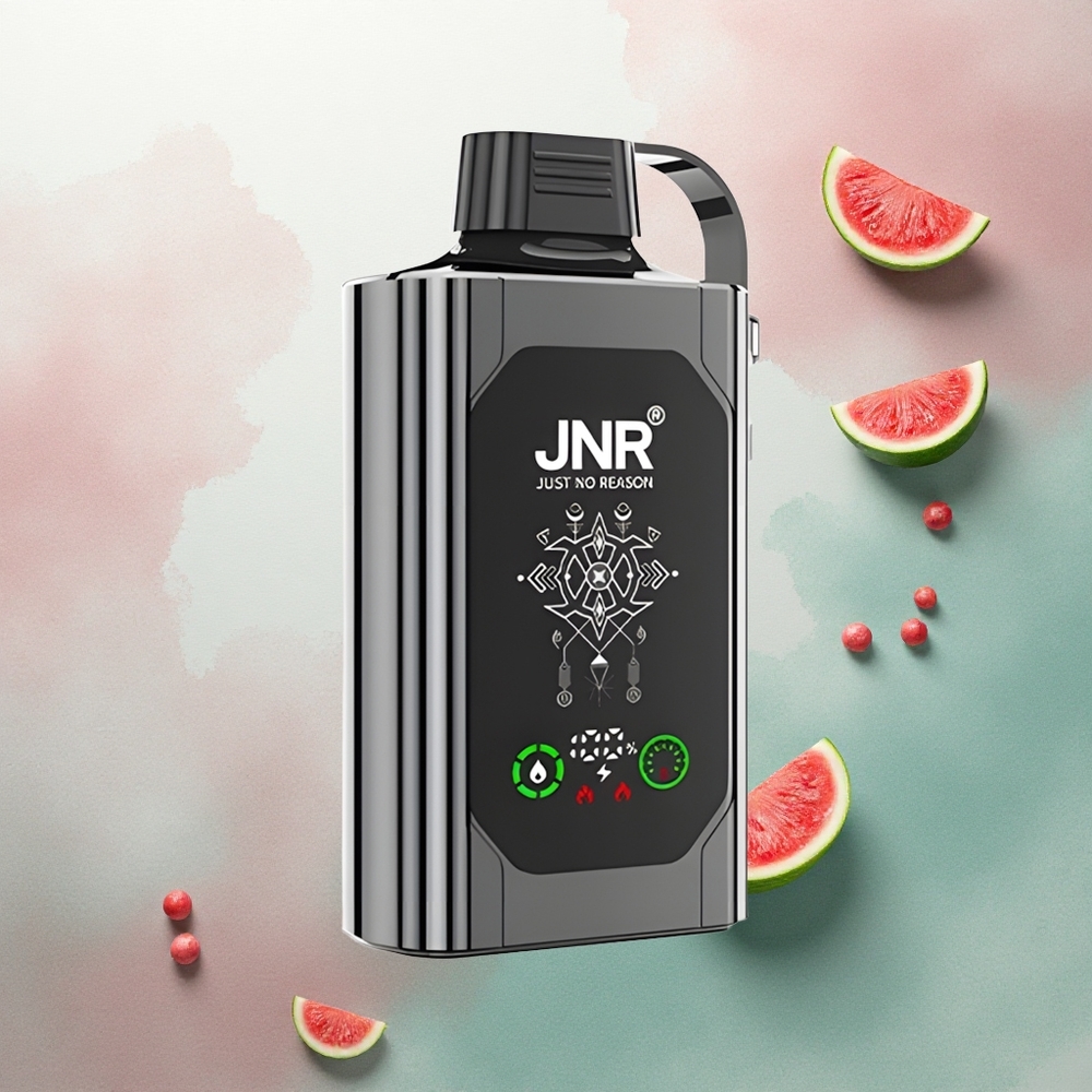 JNR Shisha Hookah Box 20500 Watermelon Ice Dual Mesh 25ml 5% Nicotine