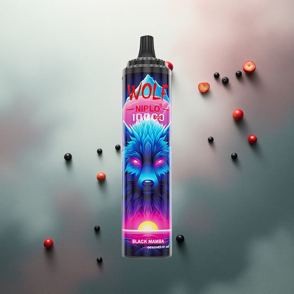 JNR Wolf Niplo 10000 Black Mamba 20ml 650mAh Type-C