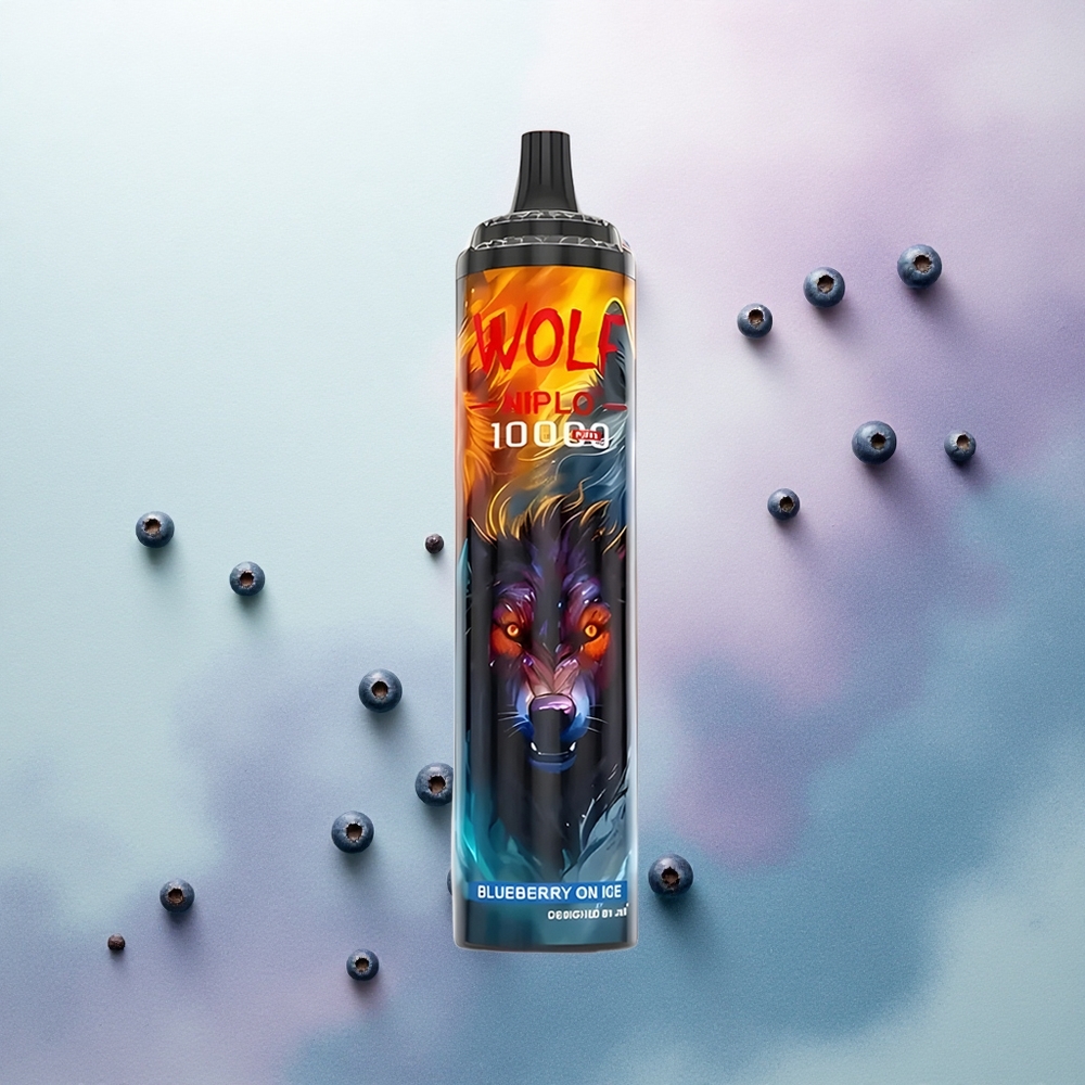 JNR Wolf Niplo 10000 Blueberry On Ice 20ml 650mAh Type-C