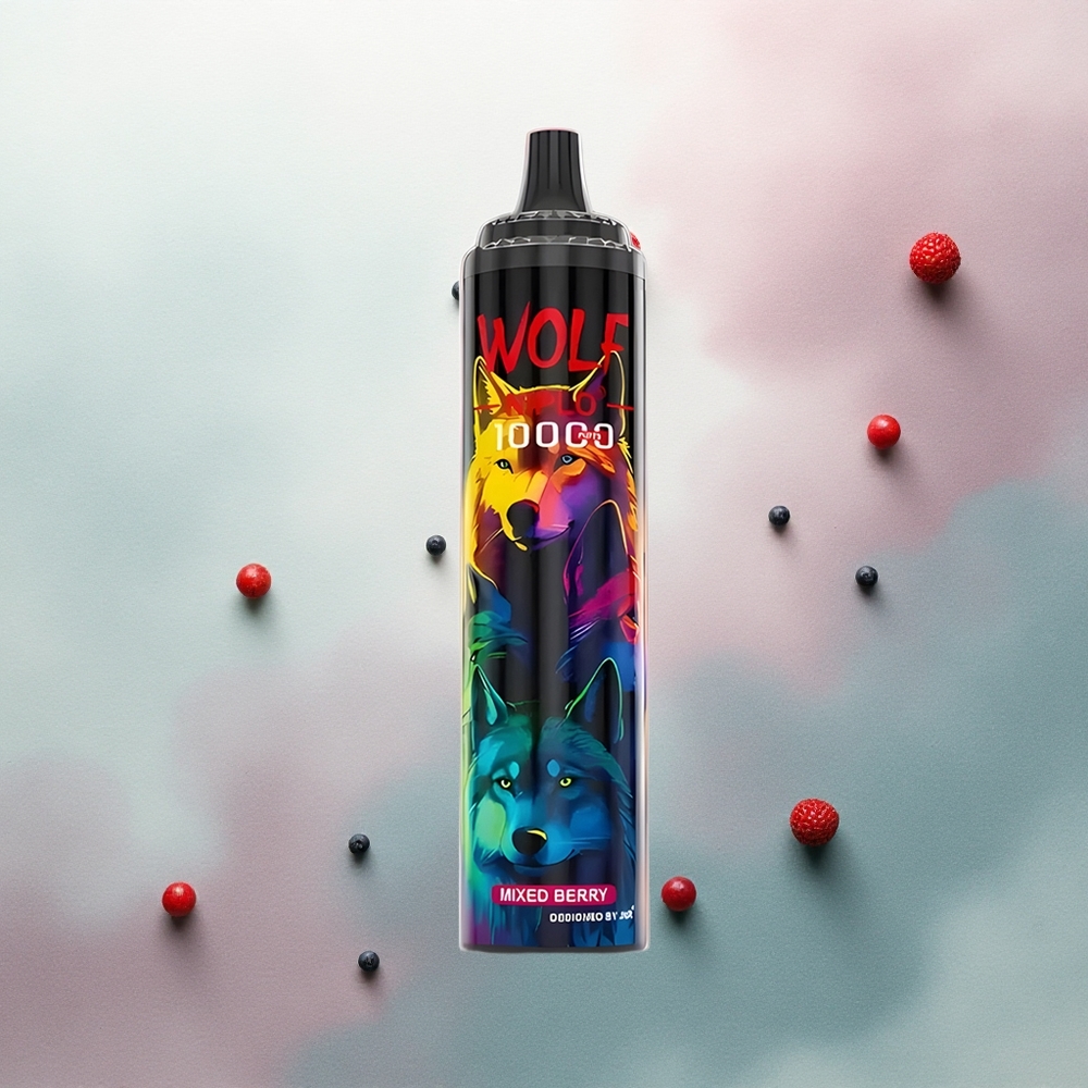 JNR Wolf Niplo 10000 Mixed Berry 20ml 650mAh 1.0 Ohm