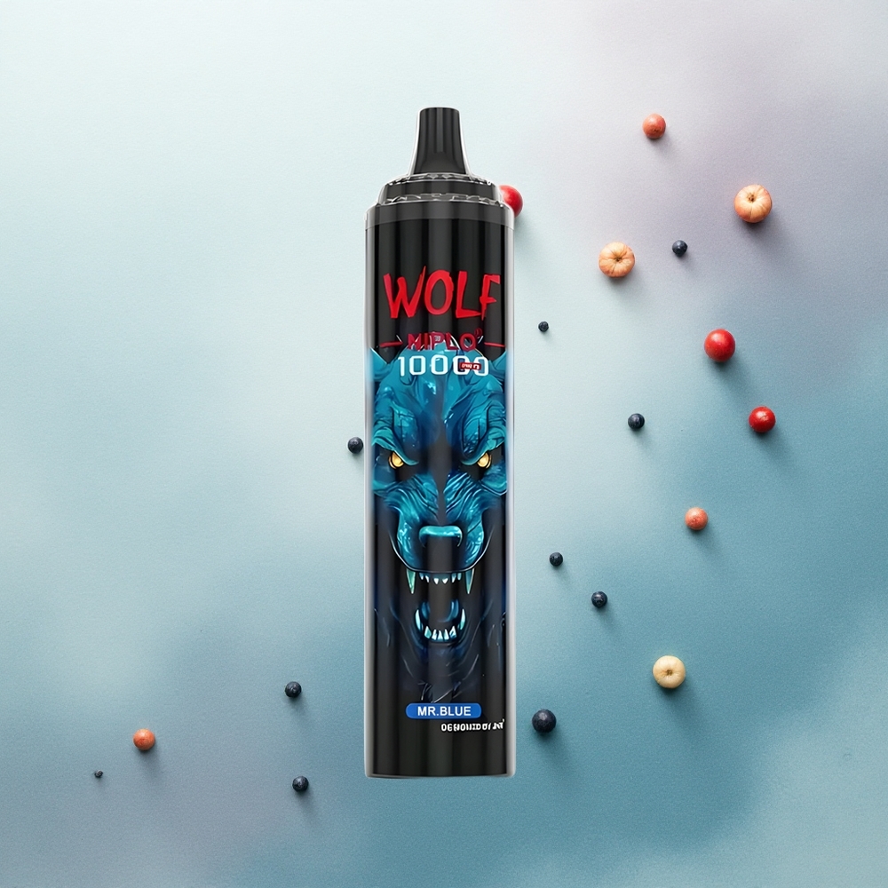 JNR Wolf Niplo 10000 Mr Blue 650mAh 20ml 5% Nicotine