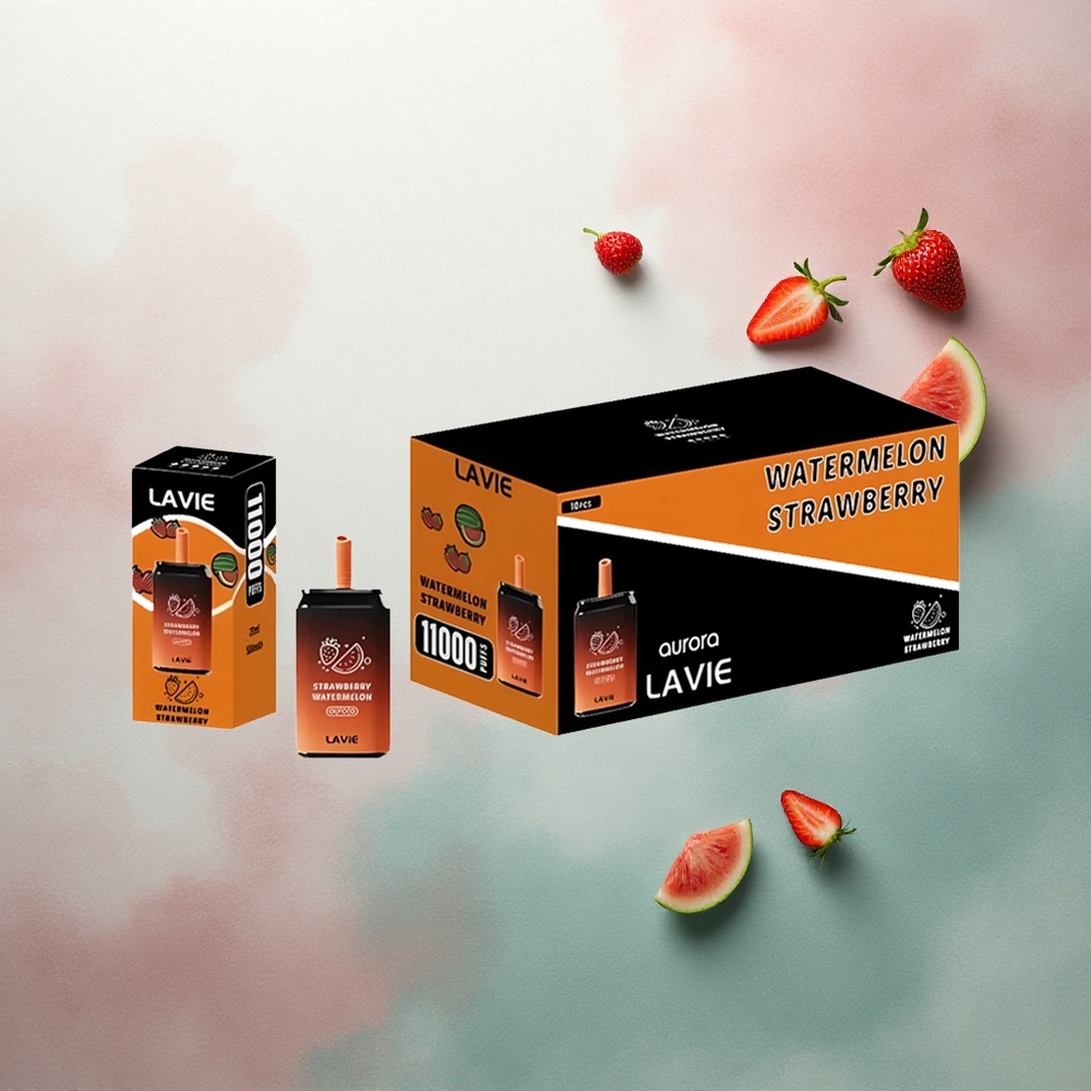 Lavie Aurora 11000 Puffs Strawberry Watermelon 22ML 5% Nicotine 650mAh